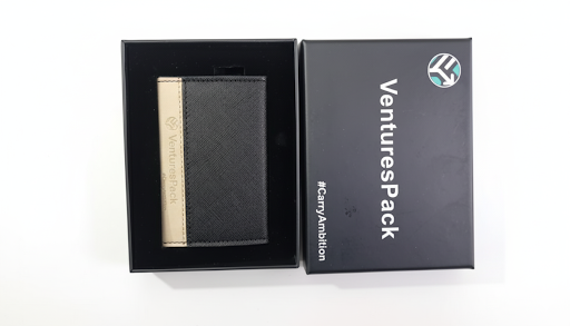 Venturespack minimal leather slim blocked rfid wallet and card holder