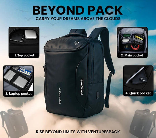 Ambitious Business Backpack, Professional Travel Laptop Bag 30L