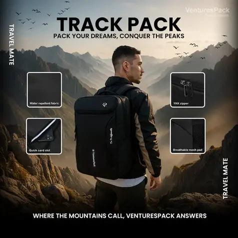 Ambitious Business Backpack, Professional Travel Laptop Bag 30L